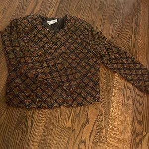 70’s vibe style jacket from Dressbarn